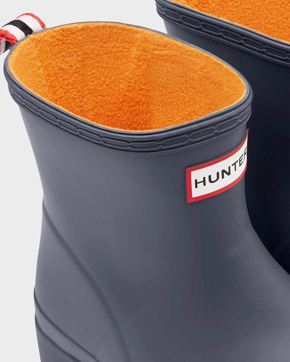 Play Botas Hunter Mujer Gris Original Insulated Short Rain 863940-SKR